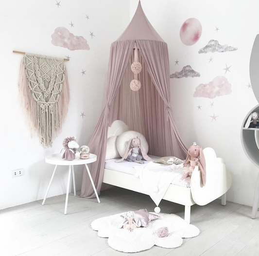 Ins new summer baby ceiling tent chiffon mosquito net children's room tent bed book bed mattress tent