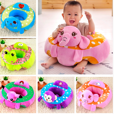 Cartoon baby sofa plush toys wholesale children's learning seat