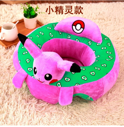 Cartoon baby sofa plush toys wholesale children's learning seat