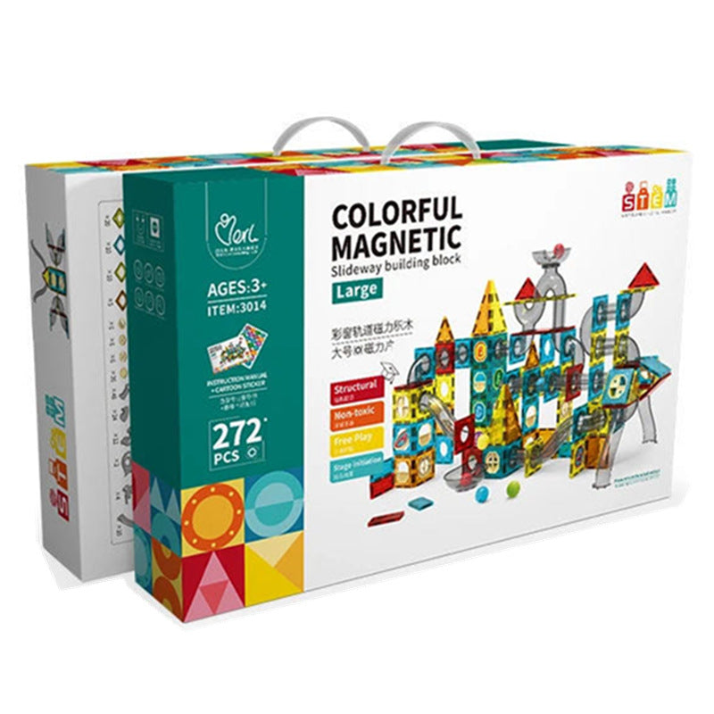 Magnetic Piece Building Block Set Variety Lifting Magnetic Assembling Piece Children's Educational Toys