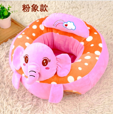 Cartoon baby sofa plush toys wholesale children's learning seat