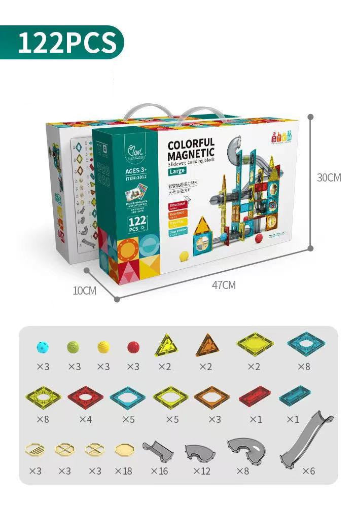 Magnetic Piece Building Block Set Variety Lifting Magnetic Assembling Piece Children's Educational Toys